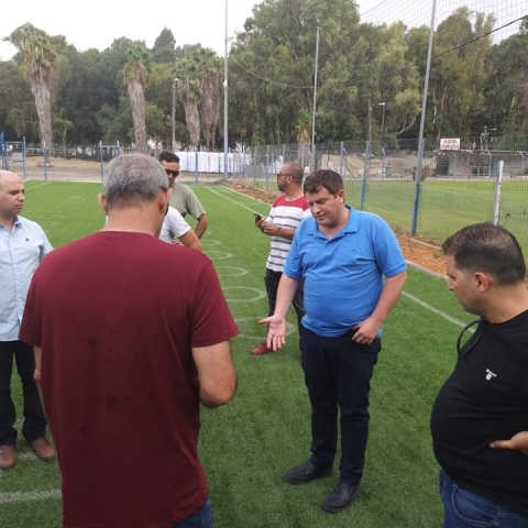 מגרש האימונים של הפועל פ"ת בסירקין משופץ - ספורט בפתח תקווה