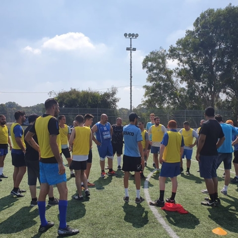 אוהדי הפועל פ"ת ותושבי פתח תקווה והסביבה עם ובלי ומוגבלויות בקבוצה מרגשת אחת - ספורט בפתח תקווה