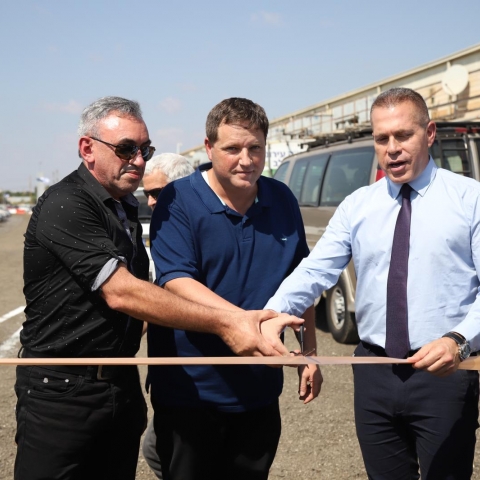נחנכו דרכי גישה לתחנת הרכבת סגולה. - חדשות בפתח תקווה