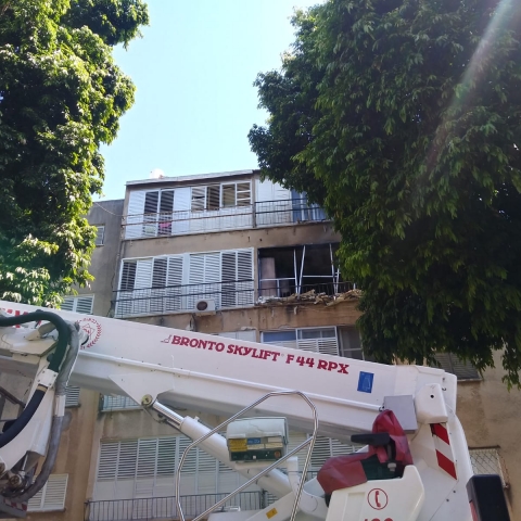 שריפה בדירה ברחוב אורלנסקי בפתח תקווה - חדשות בפתח תקווה