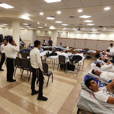 429 תורמי דם בהתרמה המסורתית בשכונת הדר גנים בפתח תקווה - בריאות בפתח תקווה