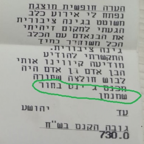 פקח של עיריית פתח תקווה כינה את תושב העיר "שמנמן" - חדשות בפתח תקווה