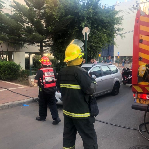 שריפה פרצה בקומה ה - 10 של מלונית בילינסון - חדשות בפתח תקווה