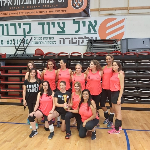  קבוצת הכדורשת נשים של העירייה הגיעה למקום השני בספורטיאדה - ספורט בפתח תקווה