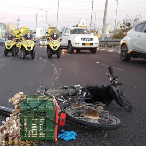 בסוף השבוע: תאונות דרכים עם נפגעים בשני מוקדים בפתח תקווה - חדשות בפתח תקווה
