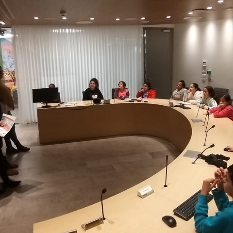 נבחרת הרובוטיקה נפגשה עם מחלקת ההנדסה בעיריית פתח תקווה - חינוך בפתח תקווה