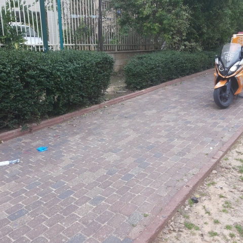 בן 70 התמוטט בגינה ציבורית ברחוב הרצל בפתח תקווה - חדשות בפתח תקווה