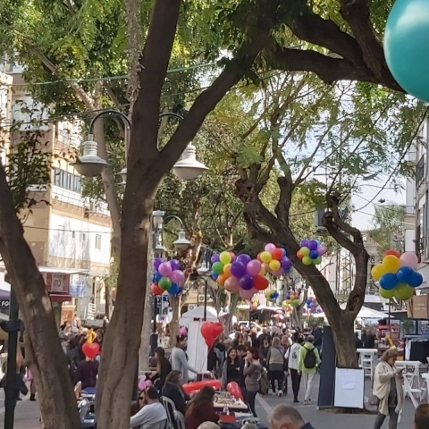 יריד במדרחוב ההגנה בפתח תקווה - חדשות בפתח תקווה
