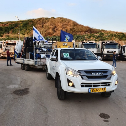 ל"ג בעומר בפתח תקווה: במקום מדורות - משאיות, מוסיקה ולהטוטי אש - חדשות בפתח תקווה