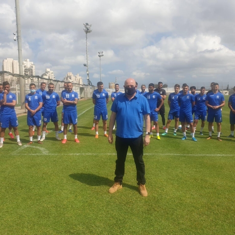 סמנכ"ל משרד הבריאות פרופ' גרוטו ערך בדיקת פתע במתקן האימונים של מכבי פ"ת - ספורט בפתח תקווה
