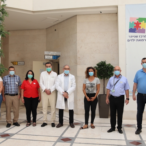פרס בית חולים מצטיין של כללית לשנת 2019 הוענק למרכז שניידר לרפואת ילדים בפתח תקווה - בריאות בפתח תקווה