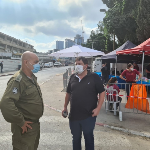 התפרצות קורונה במתחם של עובדים בקרית אריה, אומתו 20 חיוביים לנגיף - חדשות בפתח תקווה