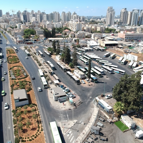 עבודות הרכבת הקלה - שינויי תנועה זמניים בצומת אורלוב / בר כוכבא - תחבורה בפתח תקווה