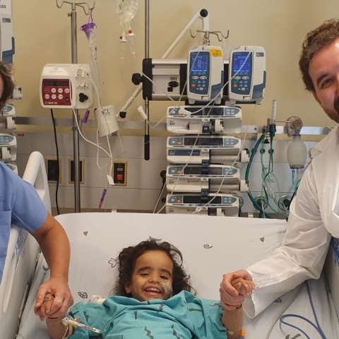 ילדה בת 4 קיבלה בתחילת השנה החדשה חיים חדשים הודות לתרומת איברים במרכז שניידר בפתח תקווה - בריאות בפתח תקווה