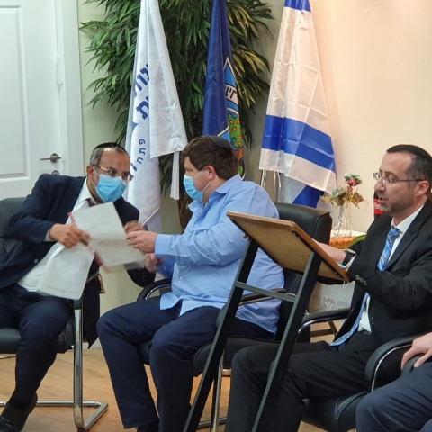 ראובן יוסיפוב, נבחר לתפקיד יו"ר המועצה הדתית בפתח תקווה - חדשות בפתח תקווה