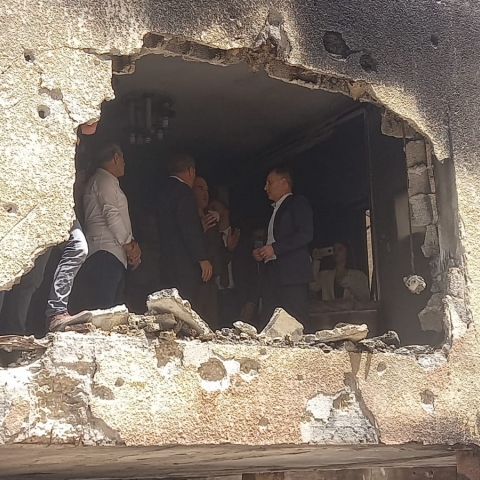 גרינברג לא השתתף בביקור שרי החוץ בנוכחות הרמטכ"ל לשעבר ושר החוץ גבי אשכנזי - חדשות בפתח תקווה
