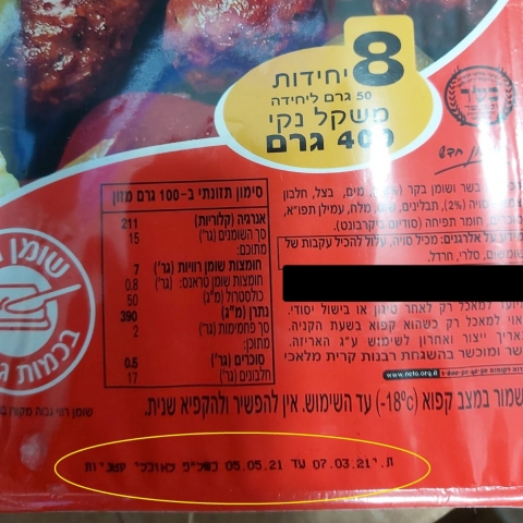 150 ק"ג בשר שאינו ראוי למאכל אדם נמצא באטליז בפתח תקווה - צרכנות בפתח תקווה
