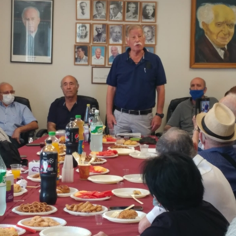יקיר העיר אברום נויברגר נבחר לתפקיד יו"ר הסתדרות הגמלאים במרחב פתח תקווה (וידיאו) - קהילות בפתח תקווה