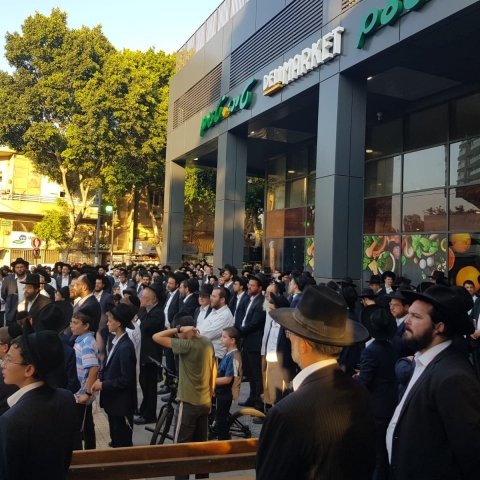 "הקורונה וכל הצרות הגיעו כאשר החליטו לרמוס את השבת" (וידיאו) - חדשות בפתח תקווה