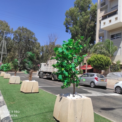 וקנית לי עץ ירוק מפלסטיק? - איכות הסביבה וחזות העיר בפתח תקווה