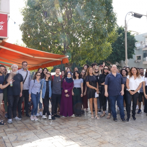 סטודנטים לאדריכלות באוניברסיטת תל אביב סיירו במרכז פתח תקווה - בנייה ונדל"ן בפתח תקווה