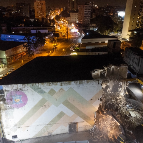 החלו עבודות ההריסה של בית הקירור בפתח תקווה - חדשות בפתח תקווה