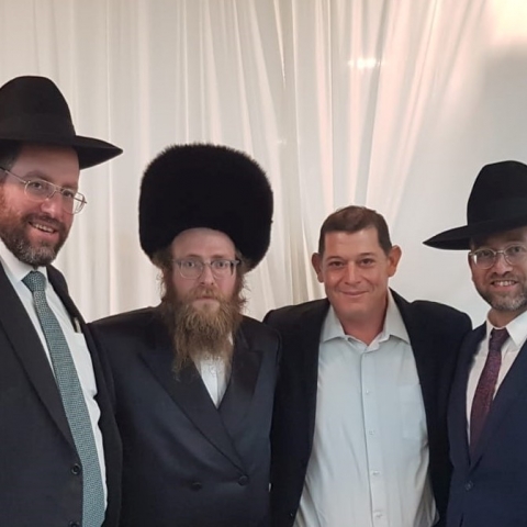 חבר מועצת העיר ויו"ר יהדות התורה ישראל פרידמן אירח רבנים, אישי ציבור ואורחים רבים - חדשות בפתח תקווה