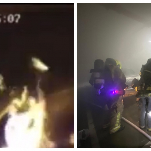 שלח עבריין שהצית את 2 המכוניות של האקסית שלו כנקמה על כך שיש לה בן זוג חדש (וידיאו) - חדשות בפתח תקווה