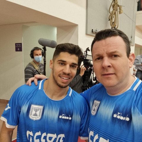 מנור סלומון חזר מאוקראינה, תיגבר את נבחרת הכנסת ופגש את ח"כ סובה - ספורט בפתח תקווה