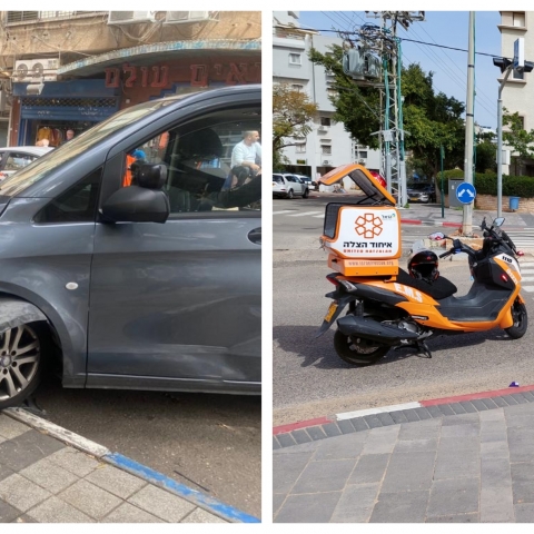 2 פצועים ב- 2 תאונות דרכים ב-2 מוקדים בפתח תקווה - חדשות בפתח תקווה