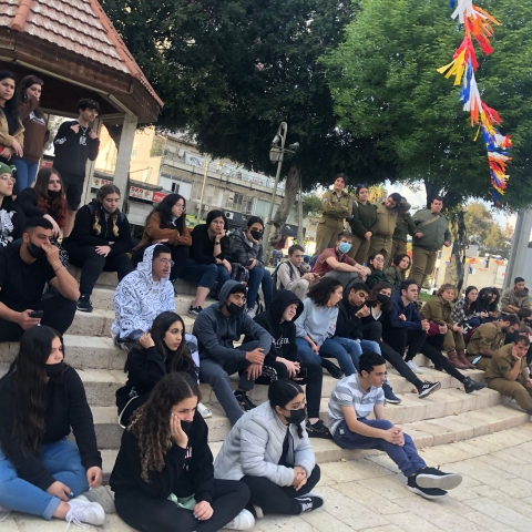 בני נוער השתתפו במירוץ הירוק - איכות הסביבה וחזות העיר בפתח תקווה