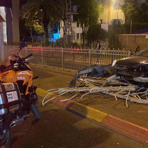 2 פצועים ב-2 תאונות עצמאיות בצומת סגולה ובז'בוטינסקי (וידאו) - חדשות בפתח תקווה