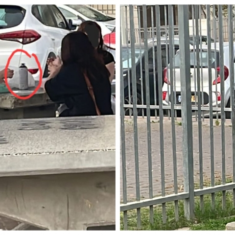 נתפסו ונקנסו שלוש נערות שריססו גרפיטי על מתקנים ציבוריים - חדשות בפתח תקווה