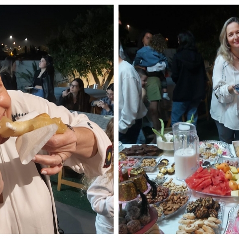 מימונה בכפר סירקין: כשענת זנזורי פגשה את המופלטה - קהילות בפתח תקווה