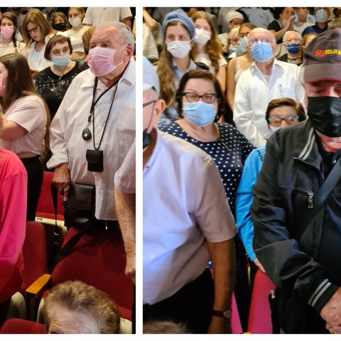 "שברי זיכרון- בין האתמול למחר":  טקס יום הזיכרון לשואה ולגבורה נערך בעמותת "עמך" - חדשות בפתח תקווה
