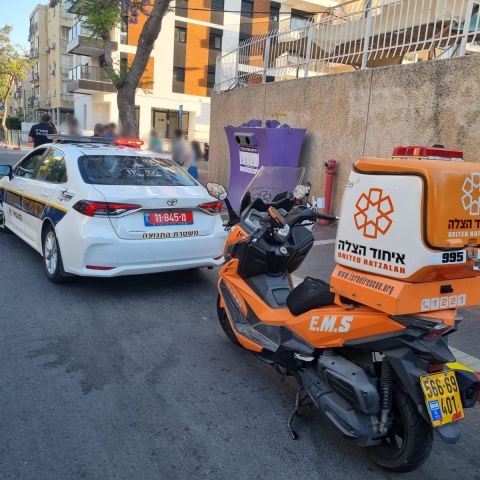 בן שנתיים וחצי נפגע מרכב ברח' טרומפלדור - חדשות בפתח תקווה