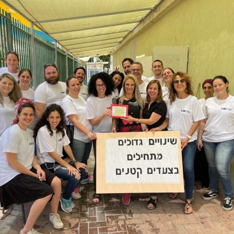 התעשייה האווירית יצאו למבצע למען בני נוער מפתח תקווה שנשרו ממערכת החינוך הפורמאלית - מעשים טובים בפתח תקווה