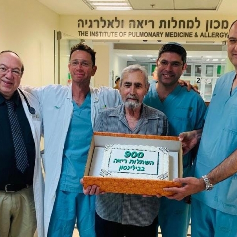 דניאל מפ"ת, מושתל הריאות ה-900 יתחיל את השנה החדשה עם ריאות חדשות - בריאות בפתח תקווה