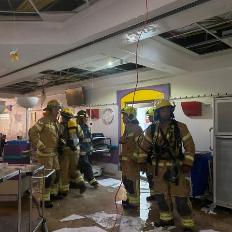 שריפה פרצה במרכז שניידר, פגים ופעוטות פונו מהמחלקה (וידיאו) - חדשות בפתח תקווה