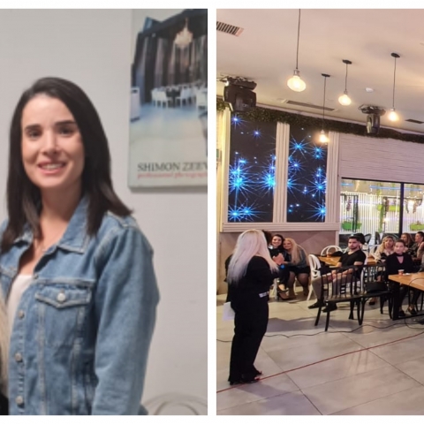 שירה איסקוב סיפרה את סיפורה האישי באירוע נגד אלימות נשים בפתח תקווה (וידיאו) - קהילות בפתח תקווה