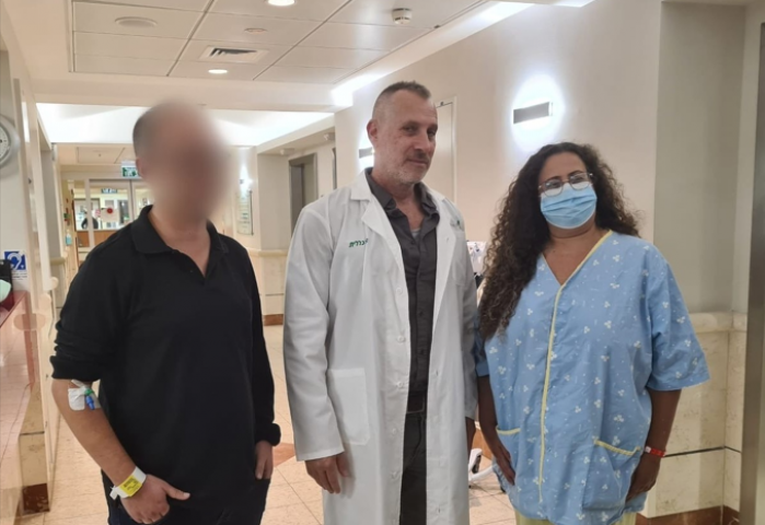 תרם כליה ולא ידע שהנתרמת היא שכנה שלו - בריאות בפתח תקווה
