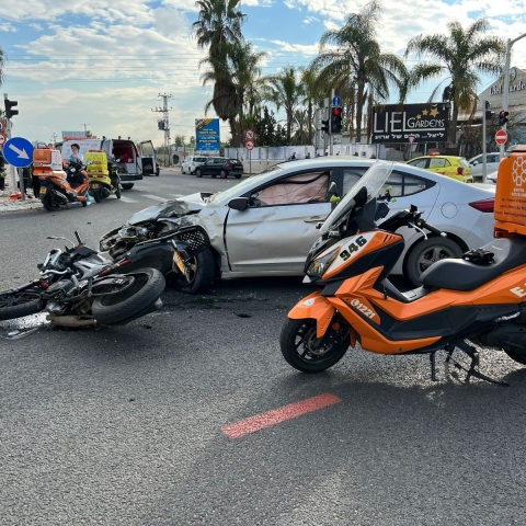 רוכב אופנוע נהרג בתאונת דרכים סמוך למחלף ירקונים - חדשות בפתח תקווה