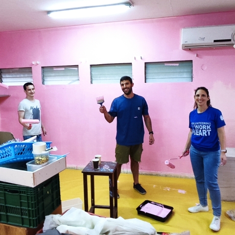 המגדלור ואינטל שיתפו פעולה ביום המעשים הטובים בפתח תקווה - מעשים טובים בפתח תקווה
