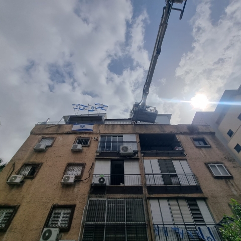 שריפה פרצה בדירה ברחוב חזון איש בפתח תקווה - חדשות בפתח תקווה