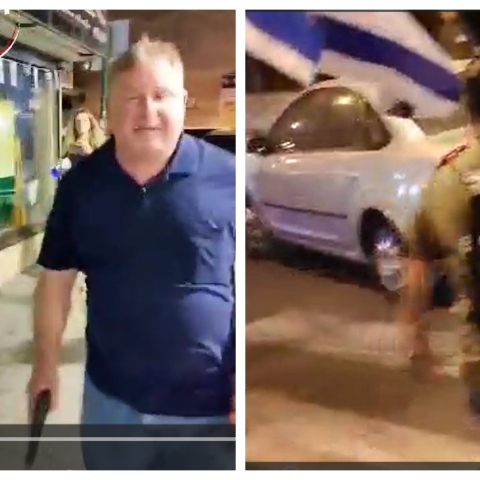 אלימות נגד מפגינים בפ"ת: אדם שלף אקדח לעבר מפגין, נעצר חשוד בדריסת מפגינה - חדשות בפתח תקווה