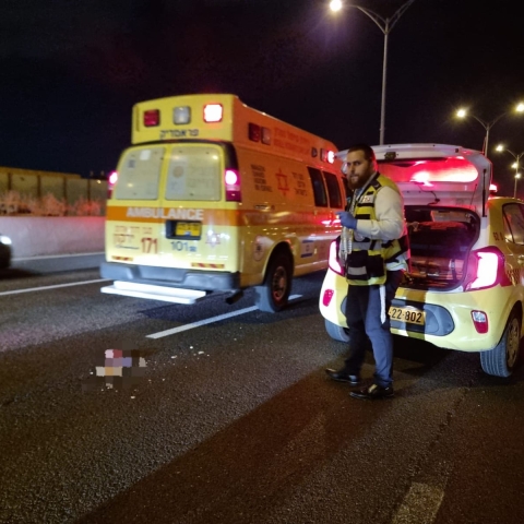 הערב (מוצ"ש) 2 תאונות עם נפגעים בכביש 471 בפתח תקווה - חדשות בפתח תקווה