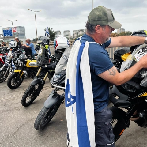 מסע אופנועים מחאה למען הלומי הקרב ונכי צה"ל - חדשות בפתח תקווה