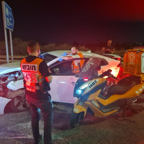 היום בכבישי פ"ת: 4 פצועים ב-2 תאונות דרכים - חדשות בפתח תקווה