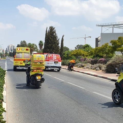 רוכב אופנוע נפצע בינוני בדרך שלמה מלצר בפתח תקווה - חדשות בפתח תקווה