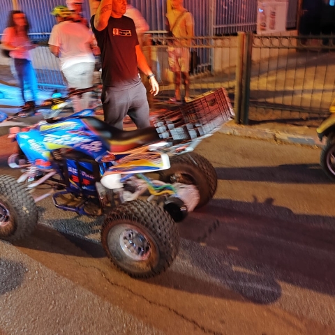 רוכב טרקטורון התהפך ברחוב הראשונים בפתח תקווה - מצבו בינוני - חדשות בפתח תקווה